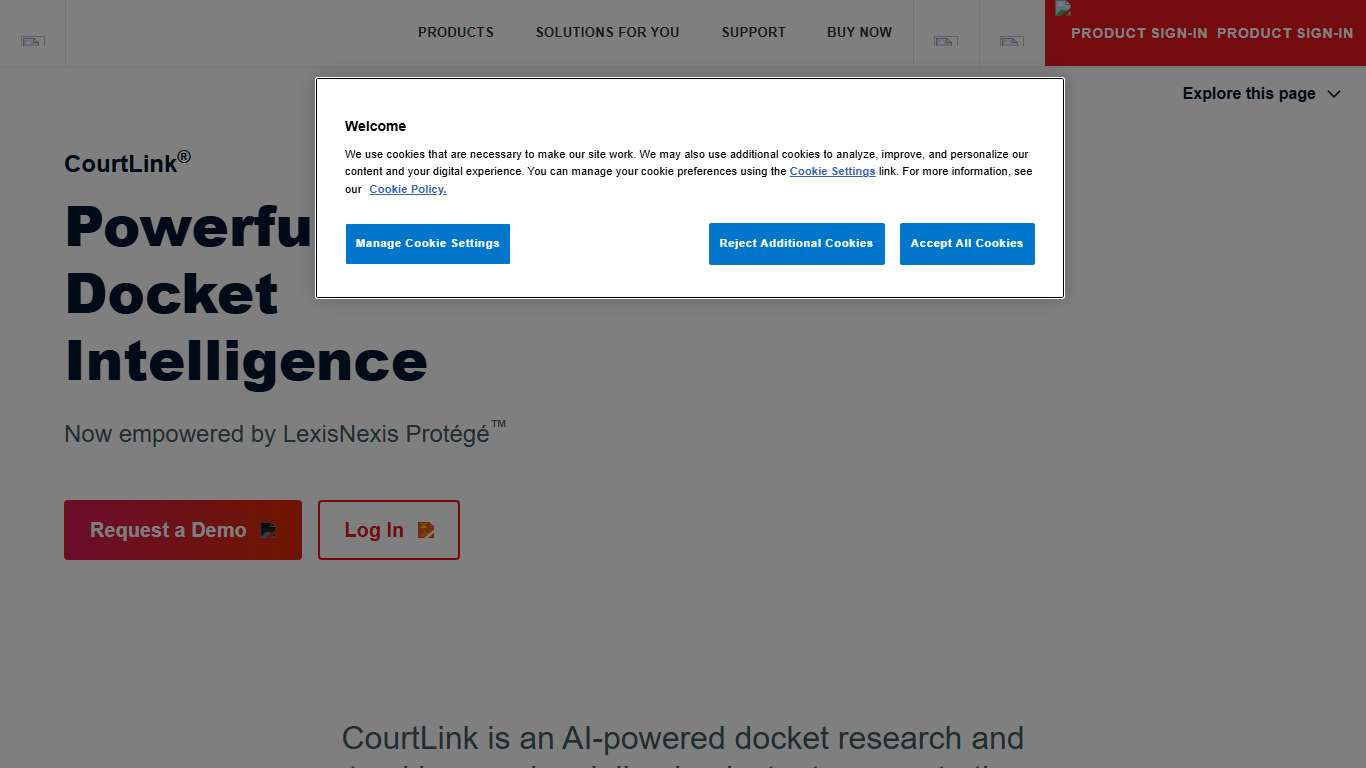 Court Docket Search and Alerts | CourtLink | LexisNexis